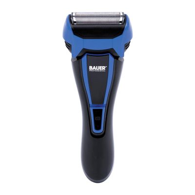 Bauer 39169 Rechargeable Wet & Dry Shaver | Pressure Sensitive Floating Heads | Pop-Up Precision Trimmer | Waterproof Mens Shavers