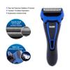 Bauer 39169 Rechargeable Wet & Dry Shaver | Pressure Sensitive Floating Heads | Pop-Up Precision Trimmer | Waterproof Mens Shavers view 2