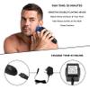 Bauer 39169 Rechargeable Wet & Dry Shaver | Pressure Sensitive Floating Heads | Pop-Up Precision Trimmer | Waterproof Mens Shavers view 3