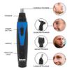 Bauer 39179 USB Rechargeable Personal Grooming Set | 4 Interchangeable Heads for Beard, Nose, Hair & Body | Ergonomic Handle | Travel Groomer view 3