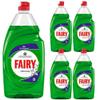 5 x Washing Up Dishwashing Liquid Original Green 900 ml Quality view 1