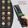 Amplim Medical, Hospital Grade Non Contact Infrared Forehead Thermometer + Case. Baby/Kid/Infant/Toddler/Child/Adult/Professional/Clinical Digital Thermometer view 3