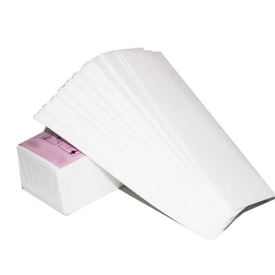 Brussels08 100Pcs Disposable Non-woven Wax Depilatory Paper Body Leg Underarm Hair Removal Depilatory Wax Strips Paper Random Color