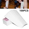 Brussels08 100Pcs Disposable Non-woven Wax Depilatory Paper Body Leg Underarm Hair Removal Depilatory Wax Strips Paper Random Color view 2