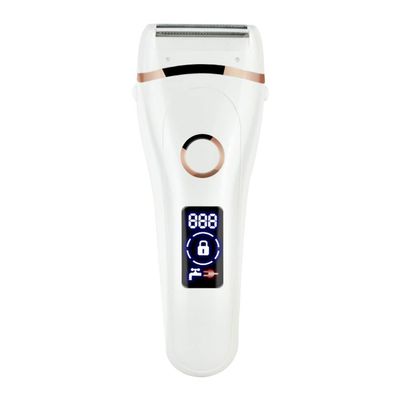 Beaupretty USB Rechargeable Hair Removal Machine for Women Ergonomic Design Lightweight Portable Water Washable Frame for Efficient Trimming Anywhere
