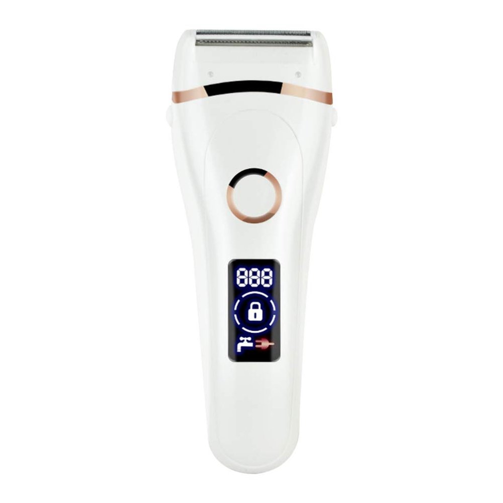 Beaupretty USB Rechargeable Hair Removal Machine for Women Ergonomic Design Lightweight Portable Water Washable Frame for Efficient Trimming Anywhere
