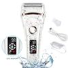 Beaupretty USB Rechargeable Hair Removal Machine for Women Ergonomic Design Lightweight Portable Water Washable Frame for Efficient Trimming Anywhere view 3