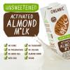 Nutty Bruce - Unsweetened Activated Almond Milk - Certified Organic & Vegan Alternative Milk, No Preservatives, Colours or Added Oils, Lactose Free, Dairy Free, Soy Free - 6 pack x 1L view 2