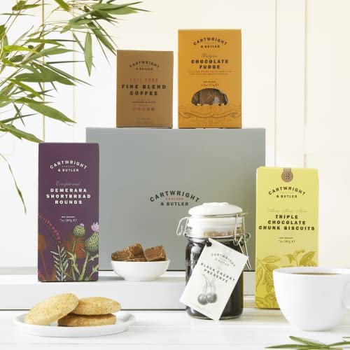 Cartwright & Butler | Thinking of You Treat Selection Box | Food Hamper | Mother's Day | Luxury Confectionery | Gift Baskets | Happy Birthday | Anniversary | Thank You | Congratulations