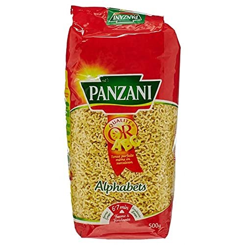 Panzani Alphabets 500g (Pack of 5)