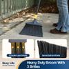 Yocada Heavy-Duty Broom Outdoor Commercial for Courtyard Garage Lobby Mall Market Floor Home Kitchen Room Office Pet Hair Rubbish 54Inch view 3