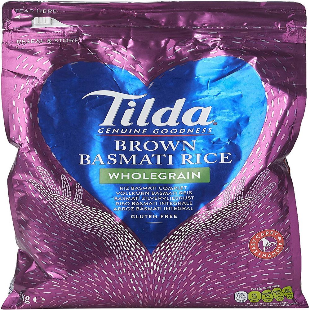 100% Wholegrain Basmati Rice 5 kg Purity and Quality Guaranteed