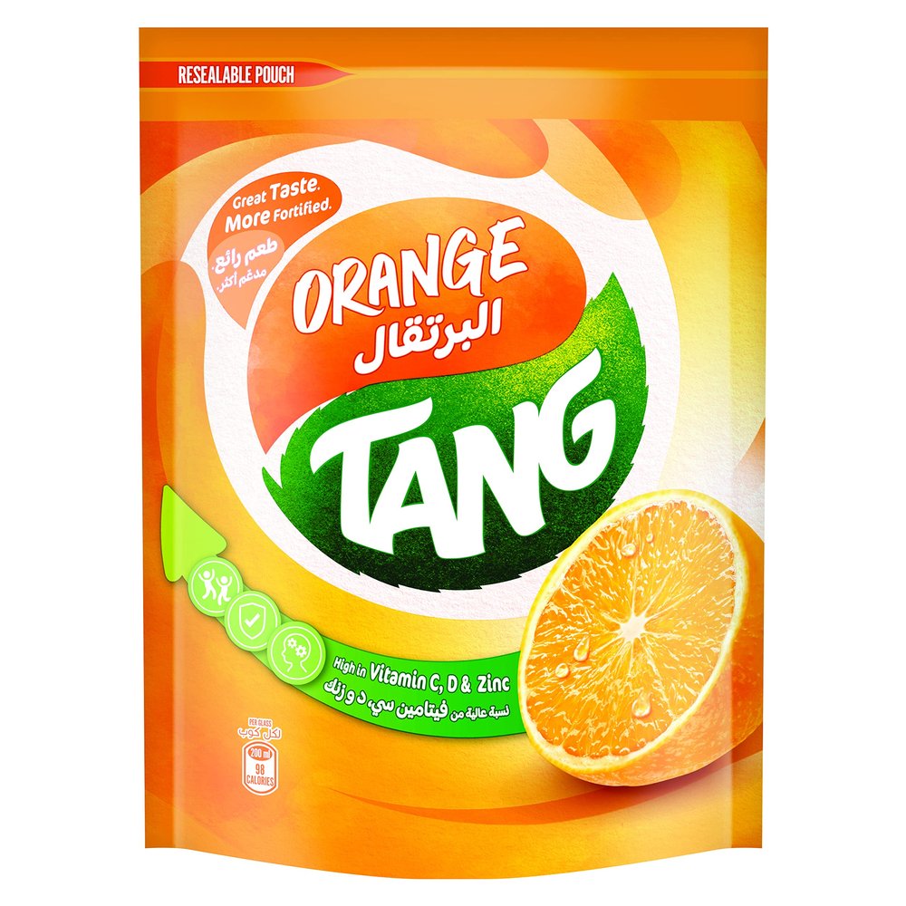 Tang Orange Drink Powder 375g, 375.00 g (Pack of 1)