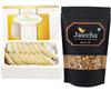 Ghasitaram Gifts Diwali Gifts - Sugarfree Kaju Katli and Wheat Puffs |Diwali,Holi,Rakhi,Valentine,Christmas,Birthday,Anniversary,Gift for Her,Him,Mothers Day,Fathers Day|