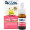 Optibac Probiotics Baby Drops - Vegan Baby Probiotics - Most Trusted by Parents - Suitable for Newborns, Babies & Infants - 10ml - 30 Day Supply view 1