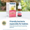 Optibac Probiotics Baby Drops - Vegan Baby Probiotics - Most Trusted by Parents - Suitable for Newborns, Babies & Infants - 10ml - 30 Day Supply view 2