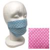 Anti Dust Mask Face Mouth Mask, 2Pcs Fashion Breathable Reuseable Washable - Pink Polka Dot view 1