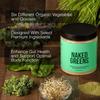 NAKED Nutrition Super Greens Powder Greens Supplement - Only 10 Premium Ingredients - Vegan, Non-GMO, Prebiotic and Probiotic - 35 Servings view 4