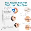 Earwax Remover, Soft Silicone Ear Cleaning Tool, Earwax Removal Tool with 16 Replacement Heads + add 4 PCS Metal Ear Picker Set, Safe and Easy to Remove Ear Wax view 4