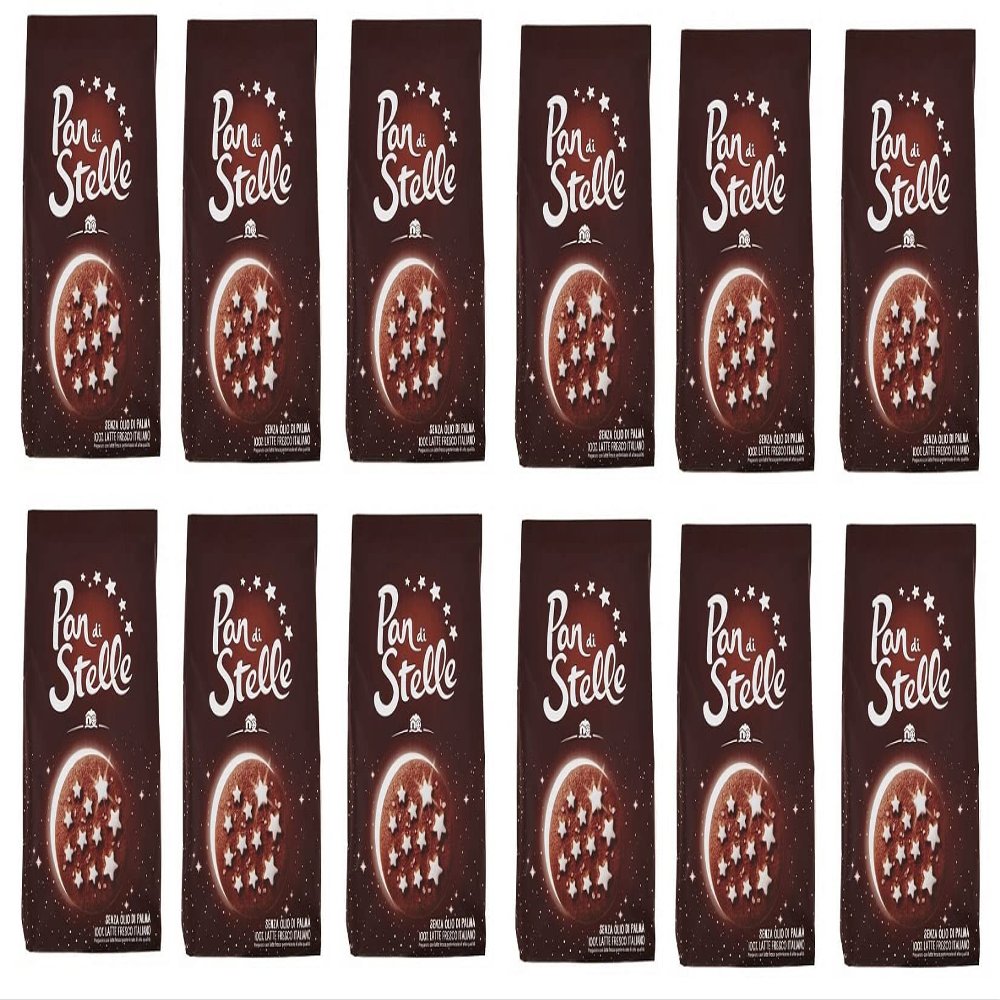12 x Mulino Bianco Pan di Stelle (350g Each)