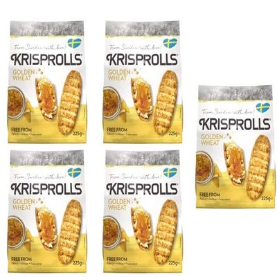 Pagen Golden Krisprolls - 225g - 5 pack