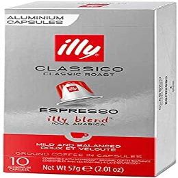 40 x ILLY Compatible * Aluminium Coffee Capsules Classico - Classic Roasting