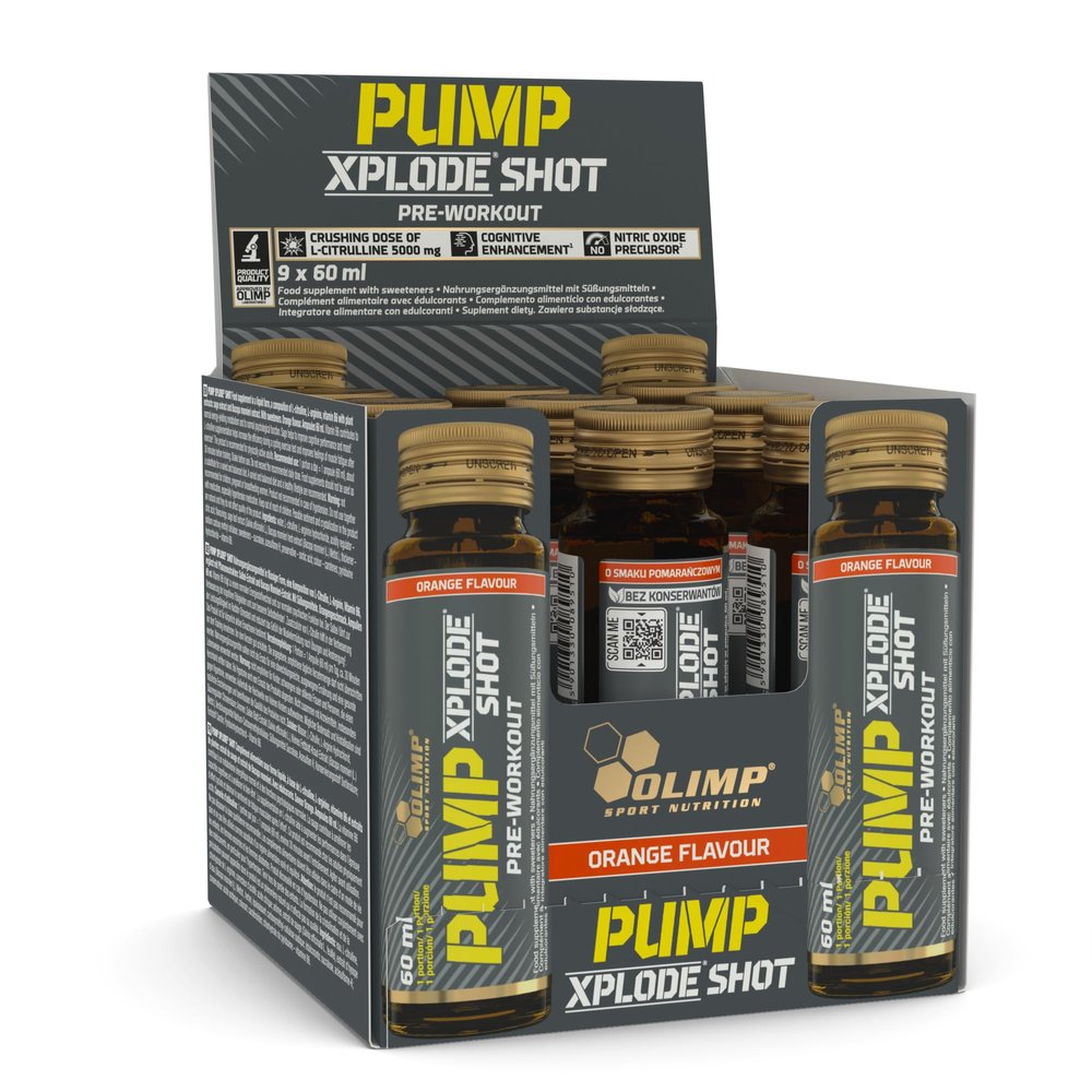 OLIMP SPORT NUTRITION Olimp Pump Xplode Shot (20 X 60 ml) - Orange