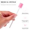 Artibetter 100pcs Disposable Dental Swabs Portable Mouth Sponge Sticks One Time Use Oral Care Swab Sticks Mouth Cleaner view 3