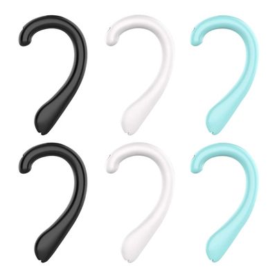 Artibetter 3 Pairs Mouth Mask Ear Loops Ear Back Grips Silicone Hook Earbud Ear Protective Cover for Wearing Face Mask