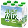 Candia Just Milk UHT Semi-Skimmed - Long Lasting (6 x 1L) view 2