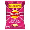 Walkers Prawn Cocktail Flavoured Grab Bag Potato Crisps - 32 x 50g view 1