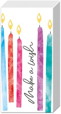 Boston International Pocket Tissues, Birthday Wish, 1 Count (Pack of 1)