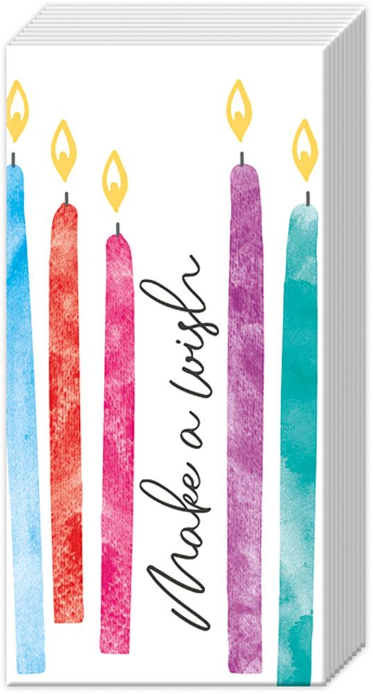Boston International Pocket Tissues, Birthday Wish, 1 Count (Pack of 1)