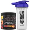 Applied Nutrition Bundle ABE Pre Workout 375g + 700ml Protein Shaker | All Black Everything Pre Workout Powder, Energy & Physical Performance with Creatine, Beta Alanine (Fruit Punch) view 1