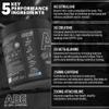 Applied Nutrition Bundle ABE Pre Workout 375g + 700ml Protein Shaker | All Black Everything Pre Workout Powder, Energy & Physical Performance with Creatine, Beta Alanine (Tropical) view 3