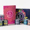 Indian Spice Box Gift Set by Spice Pots - 5 x 40g Spice Blends + Indian Cookbook + Chef's Candle - Gift Tin with Spices - Foodie Gift for Men & Women - Unique Food Gift - Curry Kit view 1