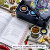 Indian Spice Box Gift Set by Spice Pots - 5 x 40g Spice Blends + Indian Cookbook + Chef's Candle - Gift Tin with Spices - Foodie Gift for Men & Women - Unique Food Gift - Curry Kit view 3