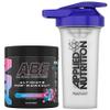 Applied Nutrition Bundle ABE Pre Workout 375g + 700ml Protein Shaker | All Black Everything Pre Workout Powder, Energy & Physical Performance with Creatine, Beta Alanine (Bubblegum Crush) view 1