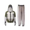 Professional Outdoor Suit, 1Set Breathable Mesh Jacket with Hood and Pants - Net Clothing Protection from Bugs, Gnats, No-See-Ums & Midges view 1