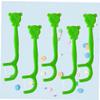 100pcs Dental Handle Floss Pick Teeth Care Cleaner with Cute Cartoon Stick for Kids Children view 2