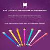 [BTS Official Merchandise] Fans Gift - K-Pop Idols Goods - BTS Character Figure Toothbrush with Convenient Magnetic Holder (Jung Kook) view 4