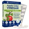 Healthspan Apple Cider Vinegar 500mg | Friendly Bacteria | Metabolism Support | Added Zinc & Chromium | Vegan (60 Tablets) view 1