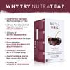 Nutra Tea NUTRAURIC - Uric Acid Tea | Kidney Support Tea & Uric Acid Cleanse - Containing Natural Cherry, Nettle & Turmeric - 120 Individually Wrapped Bags - Herbal Infusion (6 Pack) view 3