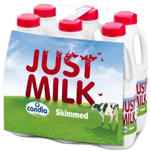 Just Milk Skimmed 6 x 1L Carton