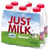 Just Milk Skimmed 6 x 1L Carton view 1