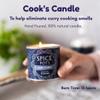 Spice Pots Indian Spice Box Gift Set  5 x 40g Spice Blends, 35-Recipe Indian Cookbook & Chefs Candle | Divorce Gift or New Beginnings Gift for Women & Men view 4