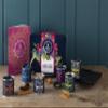 Spice Pots Indian Spice Box Gift Set Good Luck & Leaving Gift for Colleagues | 5 x 40g Spice Blends, 35-Recipe Indian Cookbook & Chefs Candle | Positive New Beginnings Foodie Gift Tin view 2