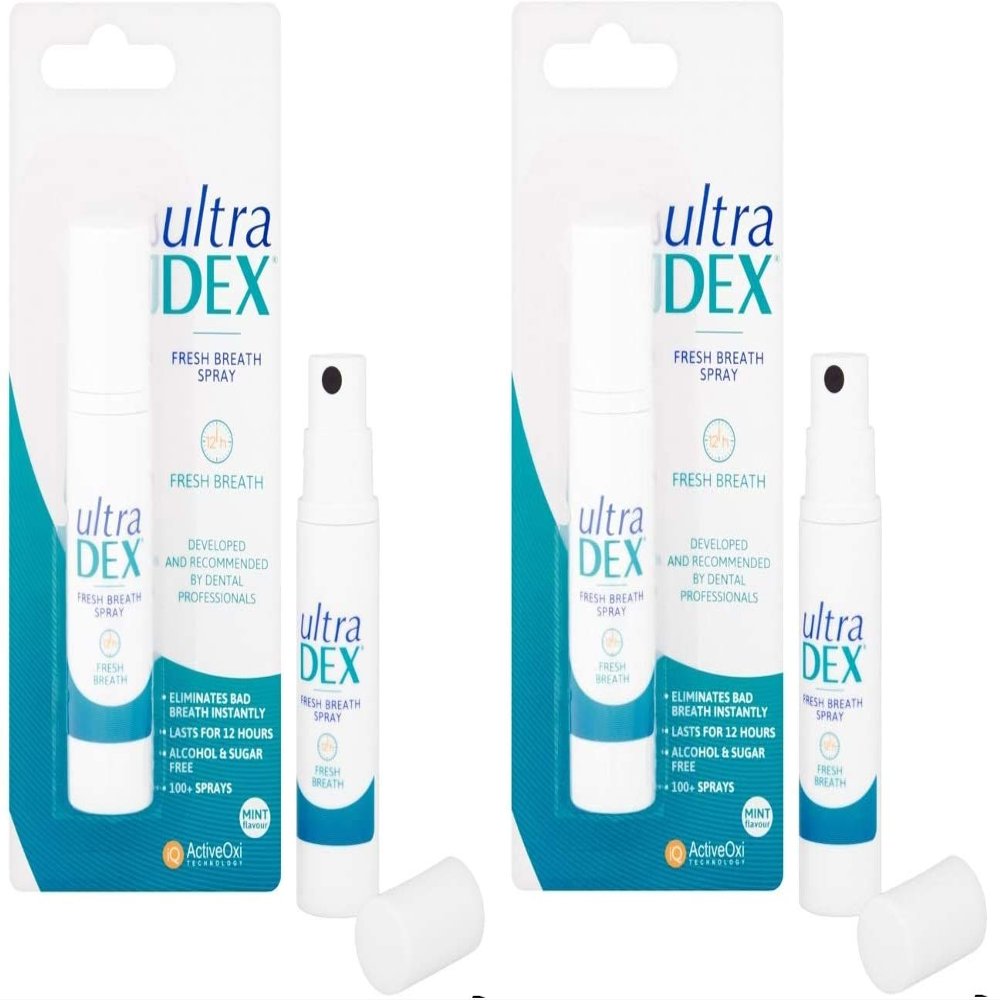 UltraDEX Fresh Breath Spray 9ml - 2 Pack