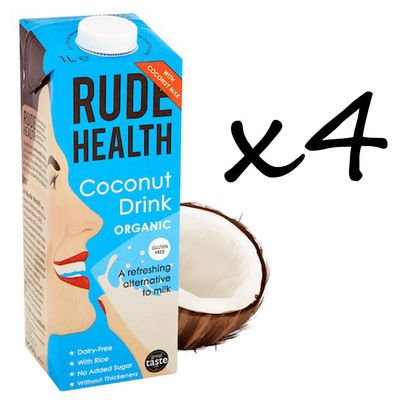 Rude Health Coconut Milk (4 x 1 Litre)