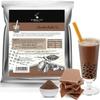 Chocolate Bubble Tea Powder 1kg 3 in 1 Instant Drink Mix Natural Cane Sugar, Non-Dairy Creamer & Cocoa Instant Tapioca Pearls Gluten Free, Vegetarian Caf-Style at Home view 1